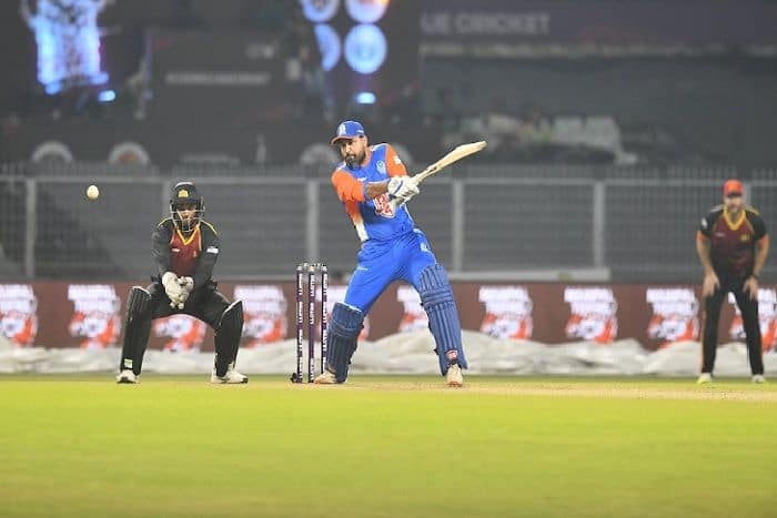 Legends League Cricket 2022: इंडिया महाराजा ने वर्ल्ड जायंट्स को छह विकेट से हराया
